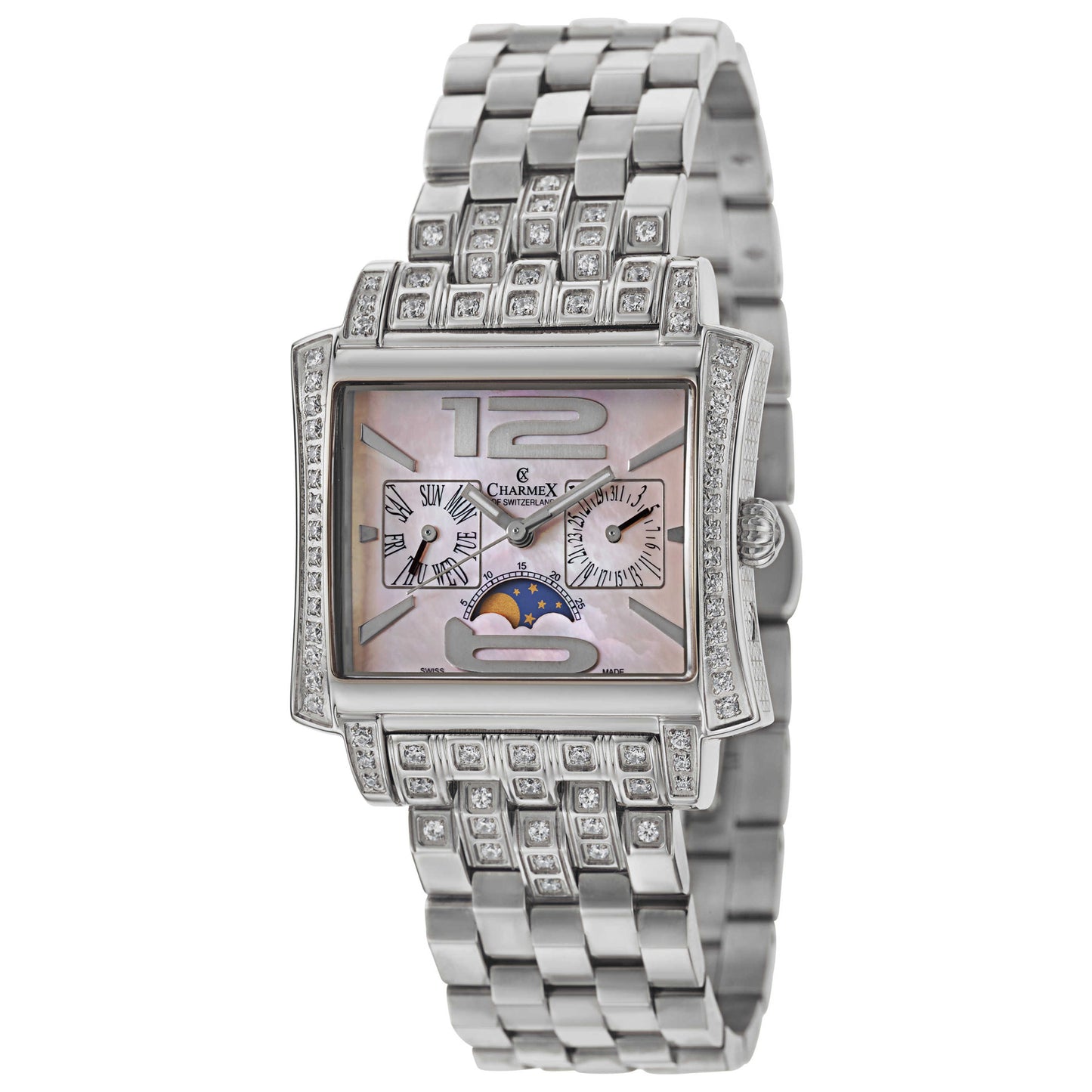Front view of Charmex Cap Ferrat Women's Swiss Quartz (Battery-Powered) Watch 6038