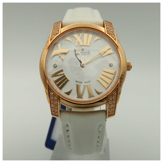 Front view of Charmex Ventimiglia Women's Swiss Quartz (Battery-Powered) Watch 6040-SDV
