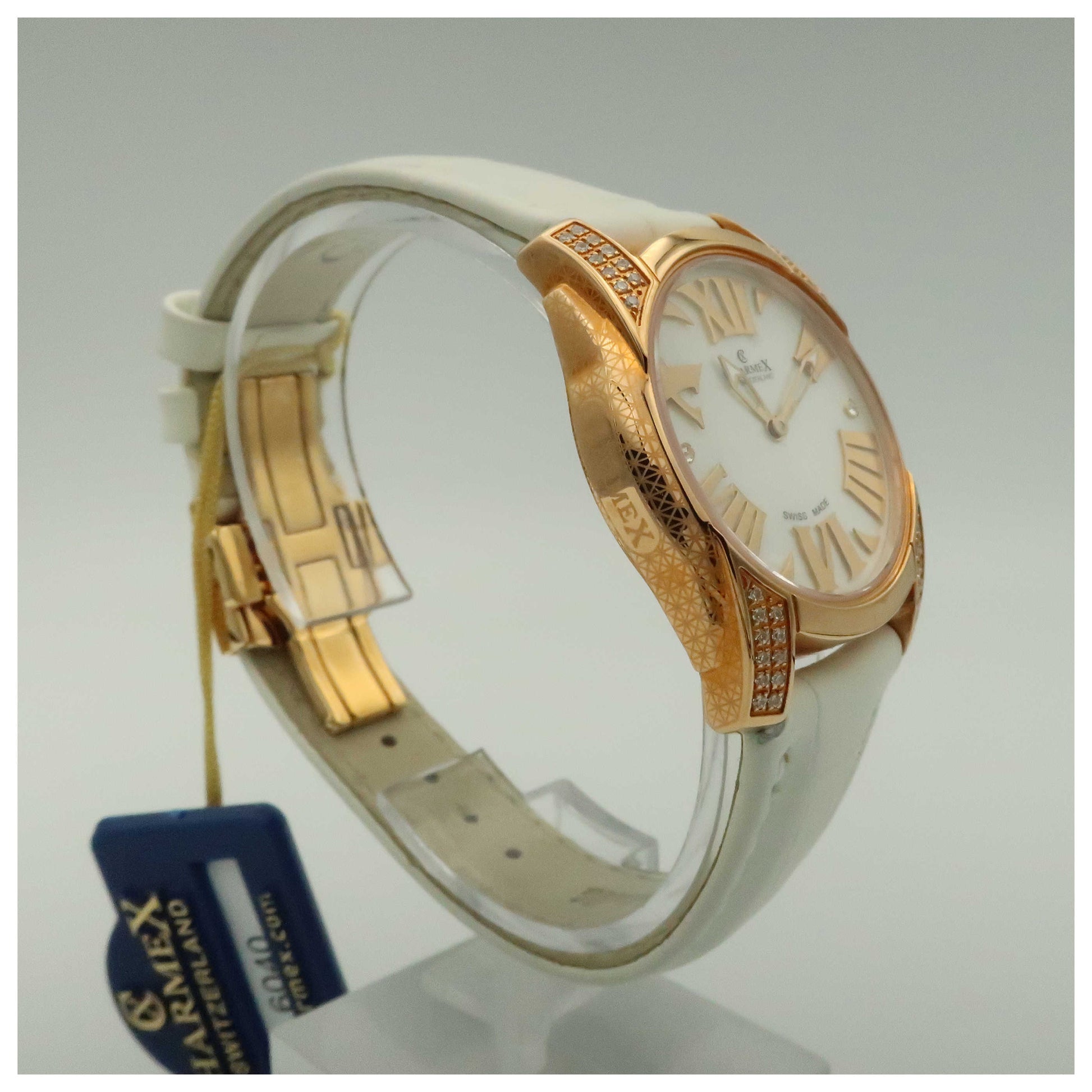 Charmex Ventimiglia Women's Swiss Quartz (Battery-Powered) Watch 6040-SDV - Image #3