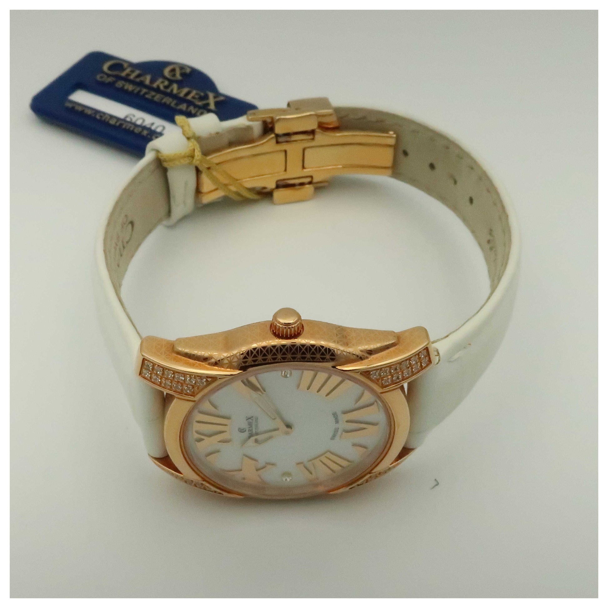 Charmex Ventimiglia Women's Swiss Quartz (Battery-Powered) Watch 6040-SDV - Image #8