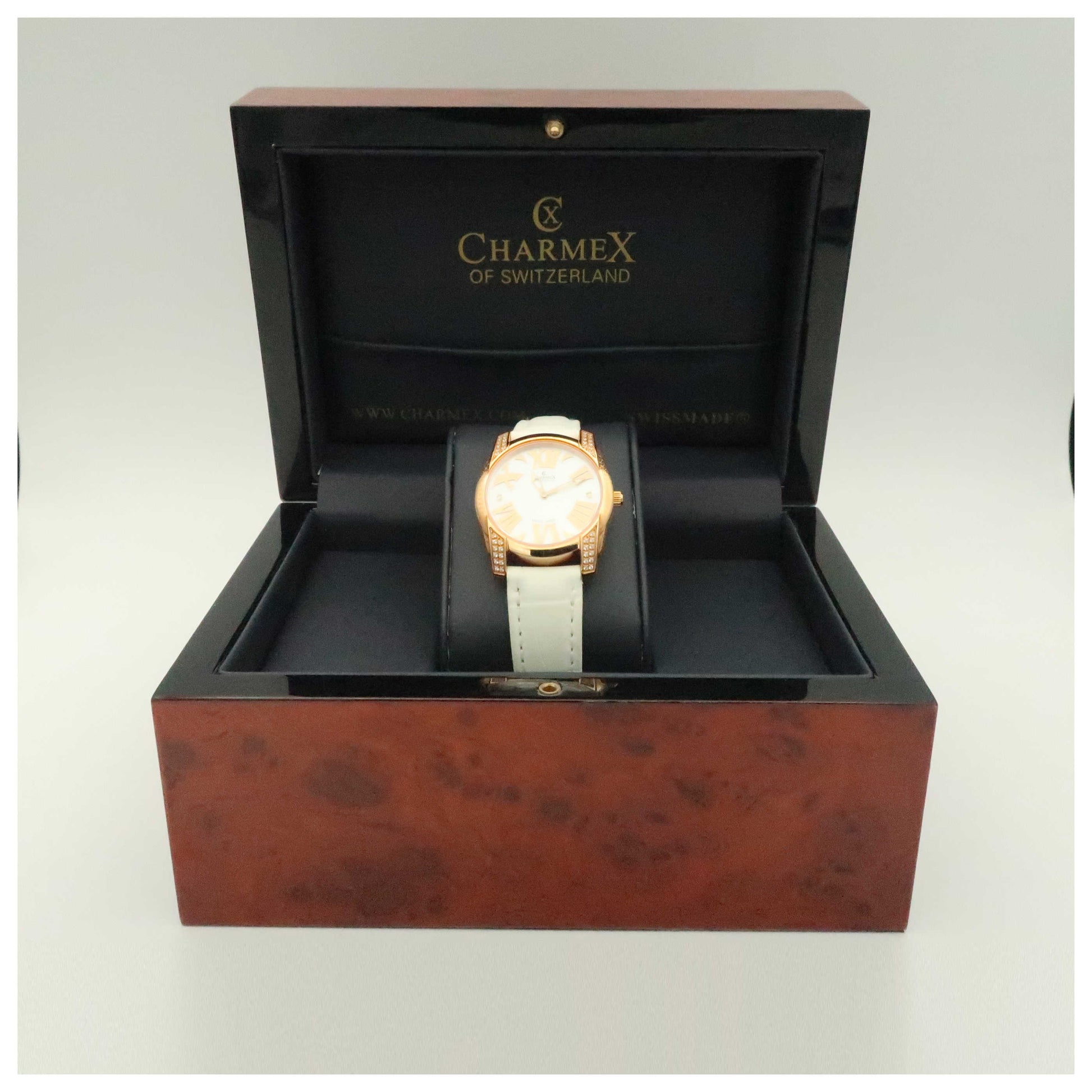 Charmex Ventimiglia Women's Swiss Quartz (Battery-Powered) Watch 6040-SDV - Image #6