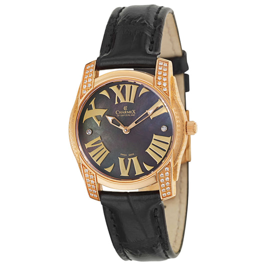 Front view of Charmex Ventimiglia Women's Swiss Quartz (Battery-Powered) Watch 6042