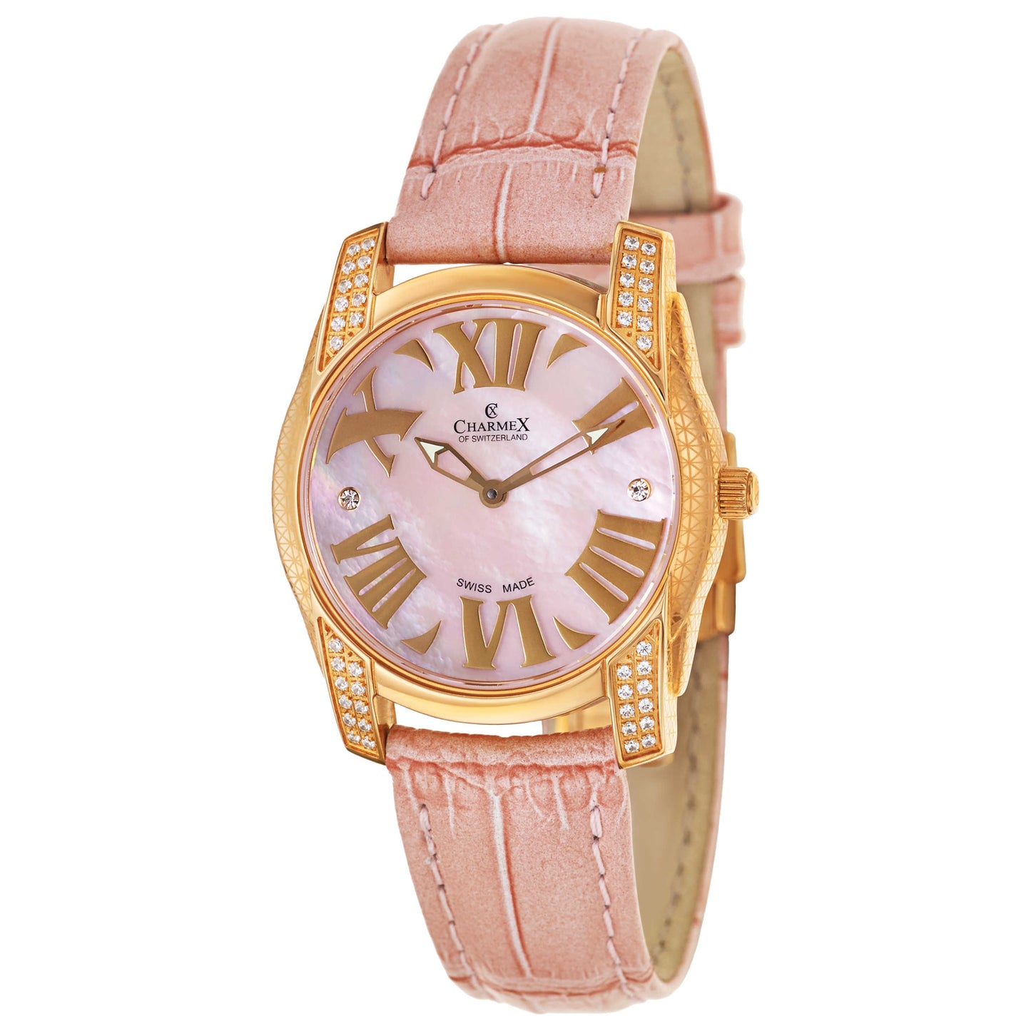 Front view of Charmex Ventimiglia Women's Swiss Quartz (Battery-Powered) Watch 6044