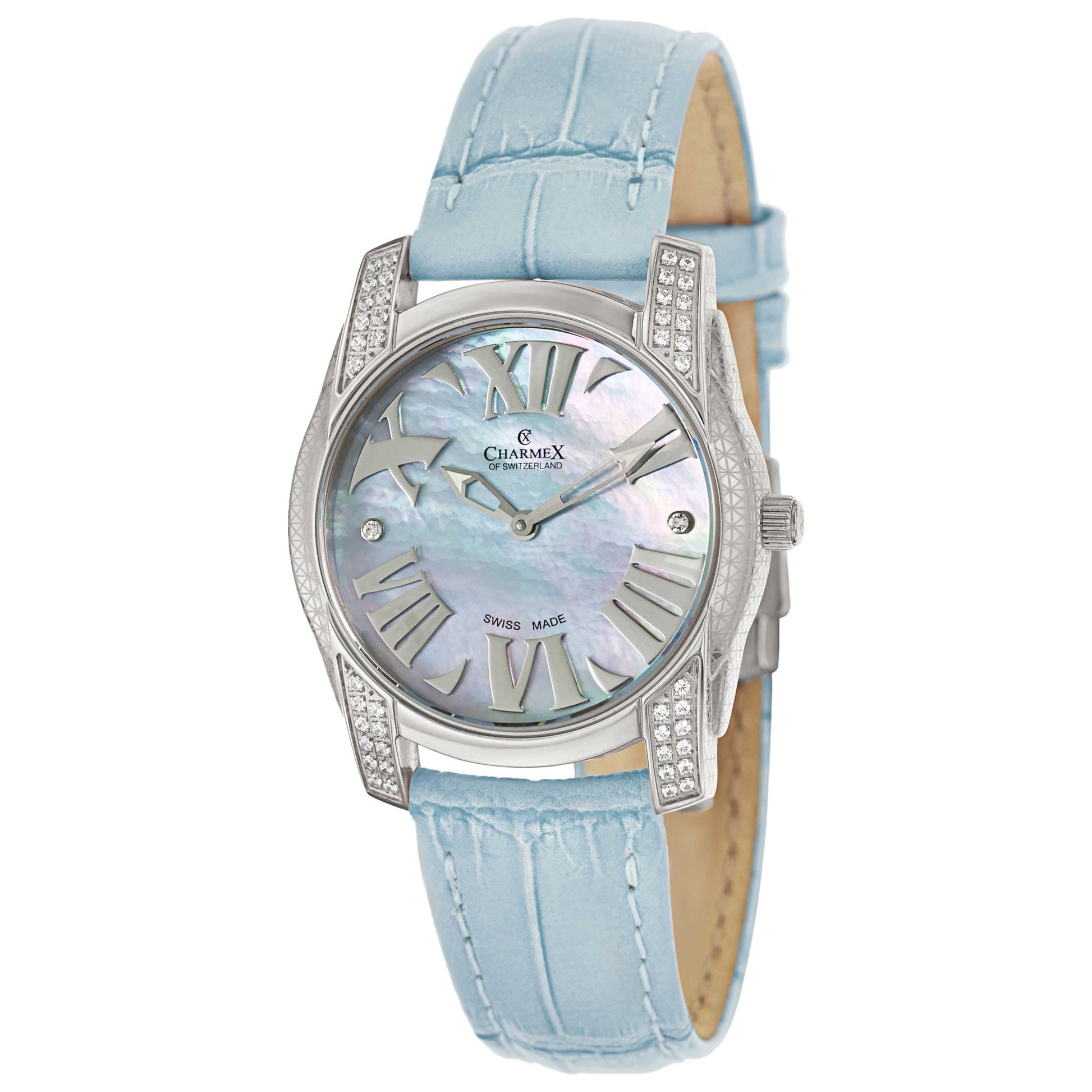 Front view of Charmex Ventimiglia Women's Swiss Quartz (Battery-Powered) Watch 6048
