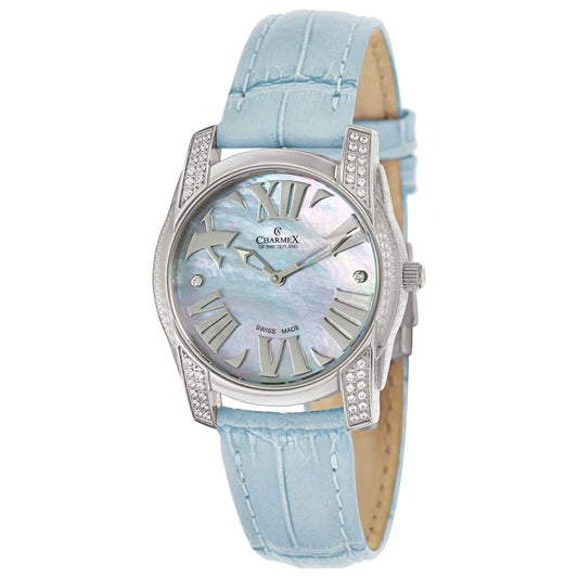 Front view of Charmex Ventimiglia Women's Swiss Quartz (Battery-Powered) Watch 6048