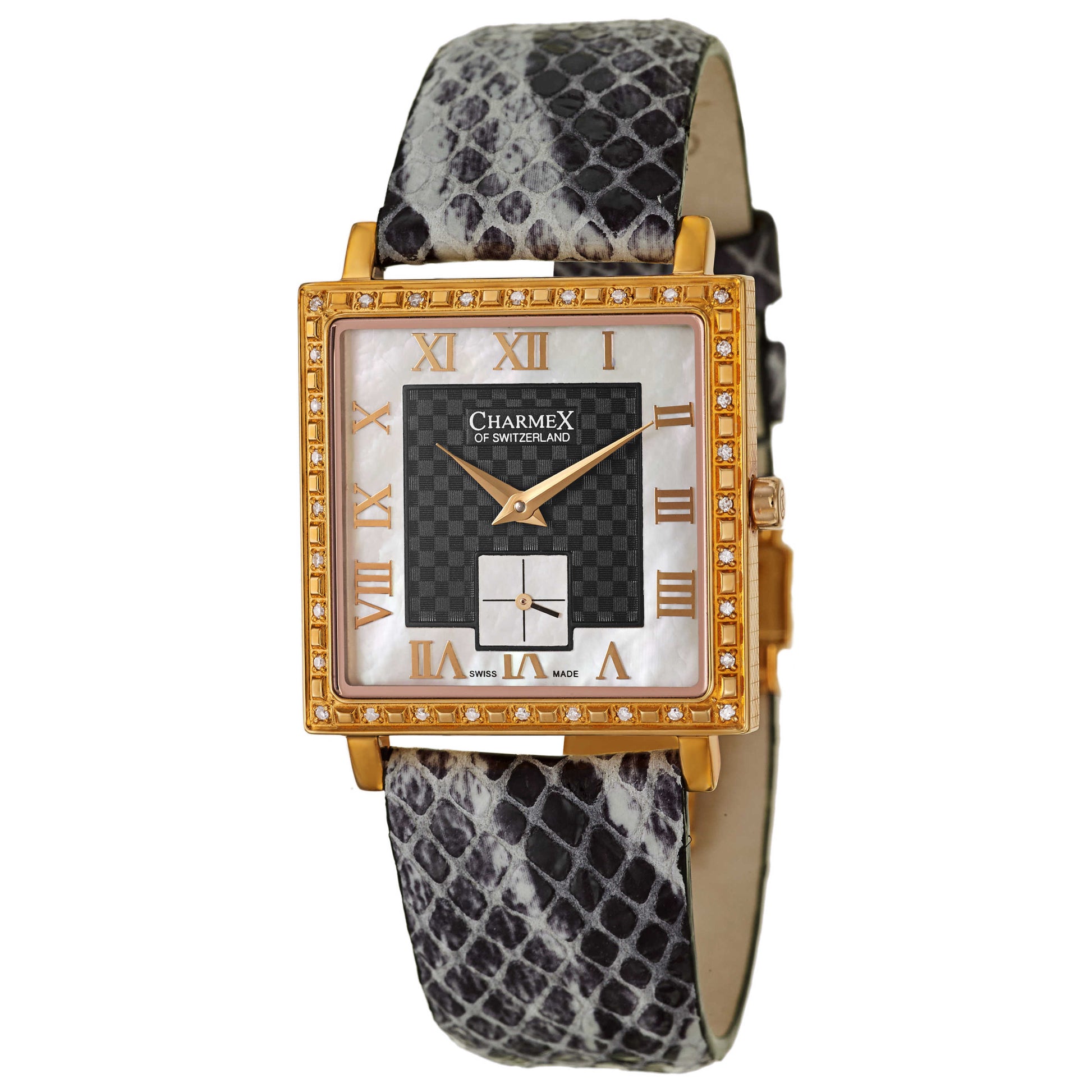 Front view of Charmex Paris Women's Swiss Quartz (Battery-Powered) Watch 6056