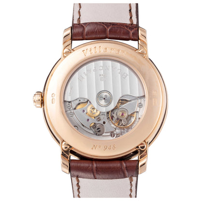 Back view of Blancpain Villeret Men's Automatic Watch 6057-3642A-55B