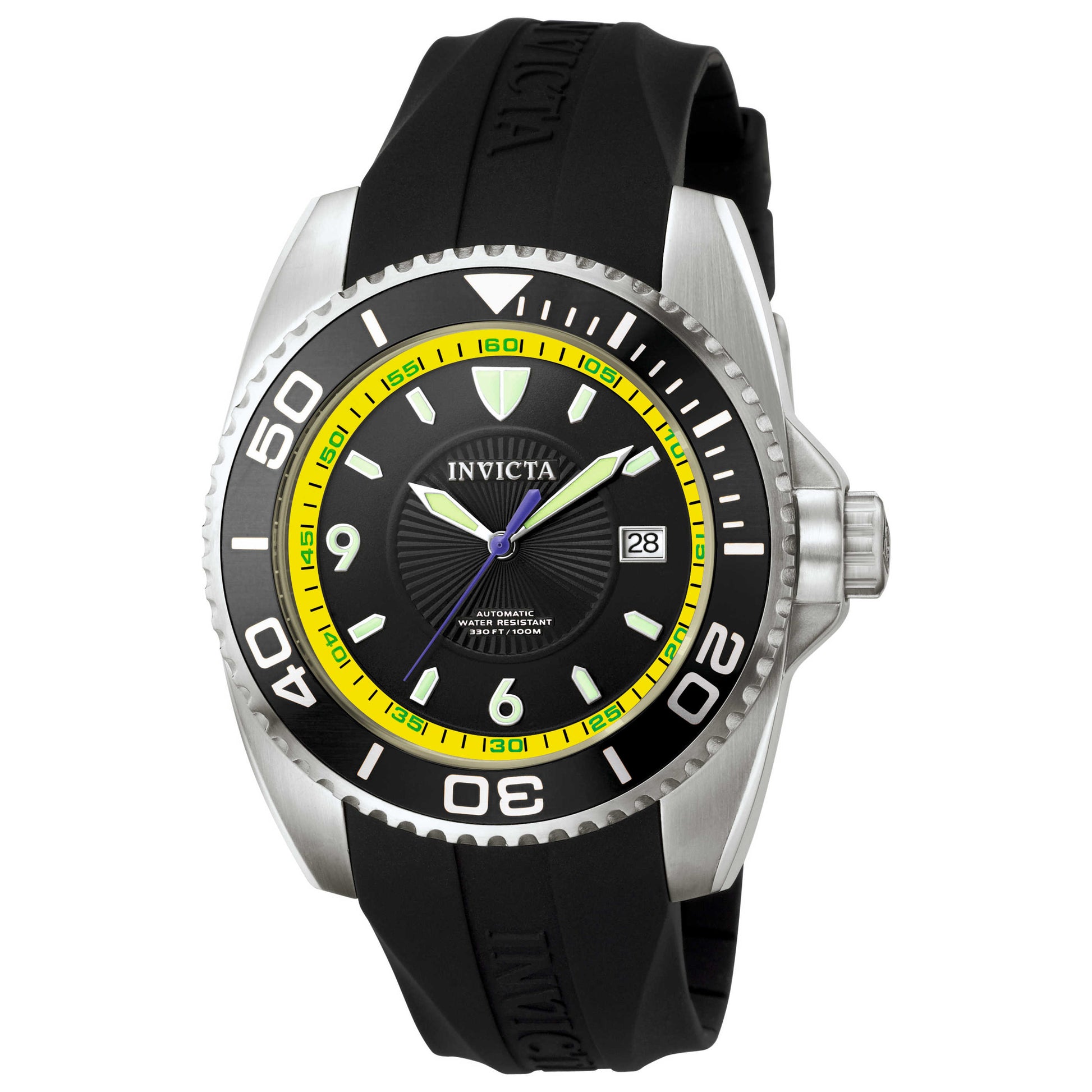 Front view of Invicta Pro Diver Men's Automatic Watch 6057