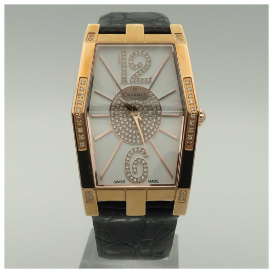 Front view of Charmex Nizza Women's Swiss Quartz (Battery-Powered) Watch 6075-PO