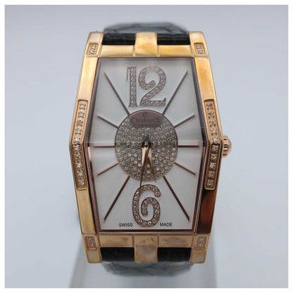 Front view of Charmex Nizza Women's Swiss Quartz (Battery-Powered) Watch 6075-SD