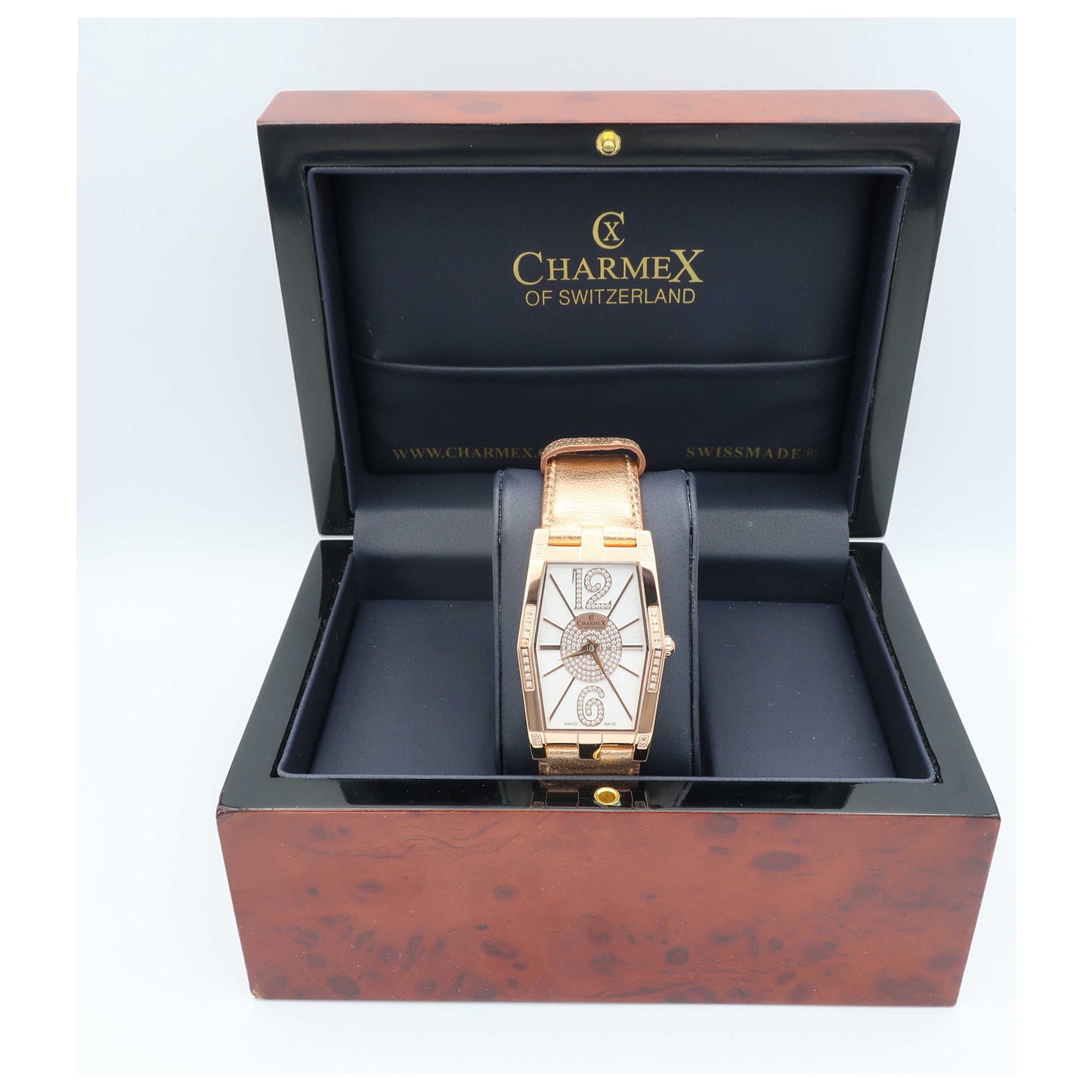 Charmex Nizza Women's Swiss Quartz (Battery-Powered) Watch 6076-SDV - Image #6