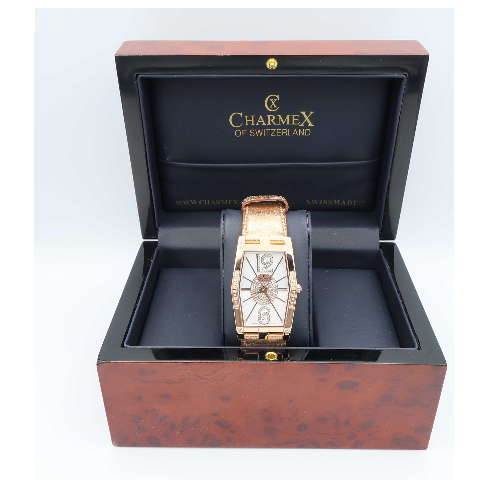 Charmex Nizza Women's Swiss Quartz (Battery-Powered) Watch 6076-SDV - Image #6