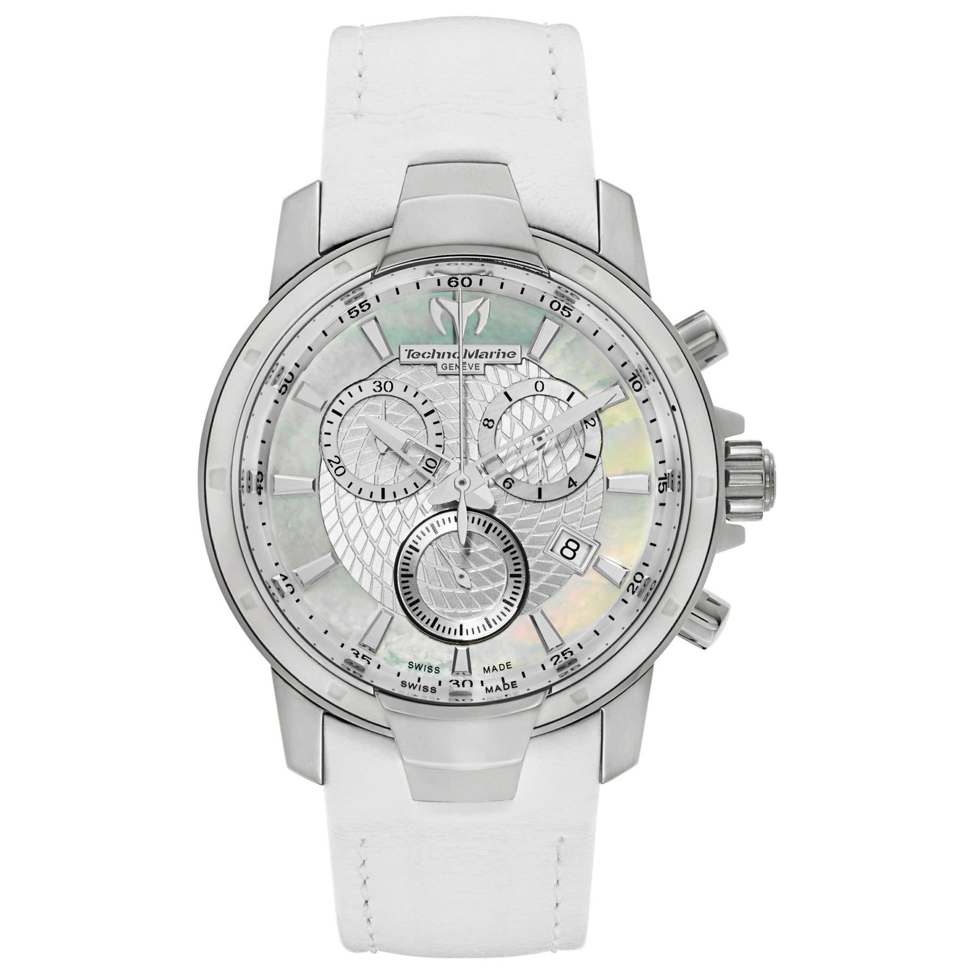 Front view of TechnoMarine UF6 Women's Swiss Quartz (Battery-Powered) Watch 609009