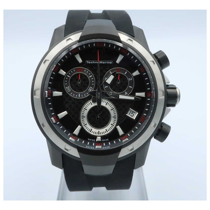 Front view of TechnoMarine UF6 Men's Swiss Quartz (Battery-Powered) Watch 609024-SD