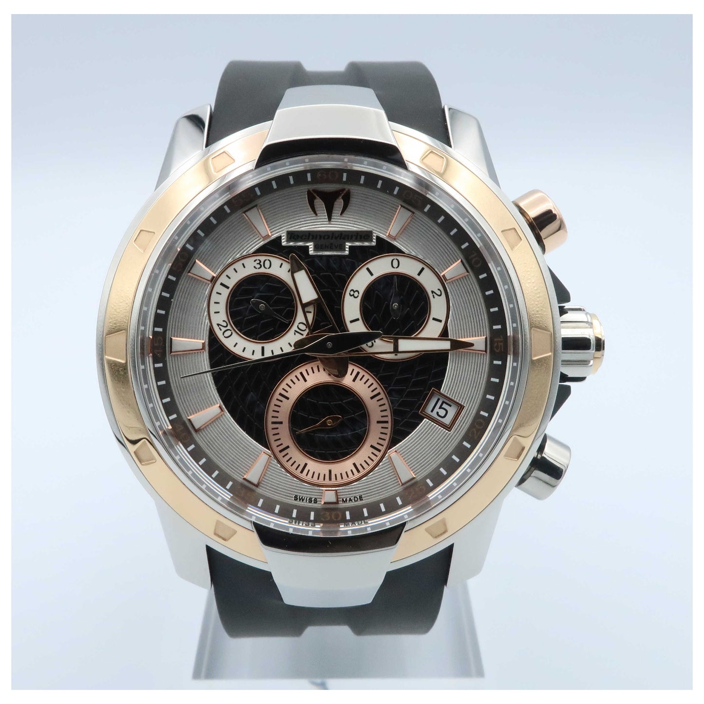 Front view of TechnoMarine UF6 Men's Swiss Quartz (Battery-Powered) Watch 609025-SD