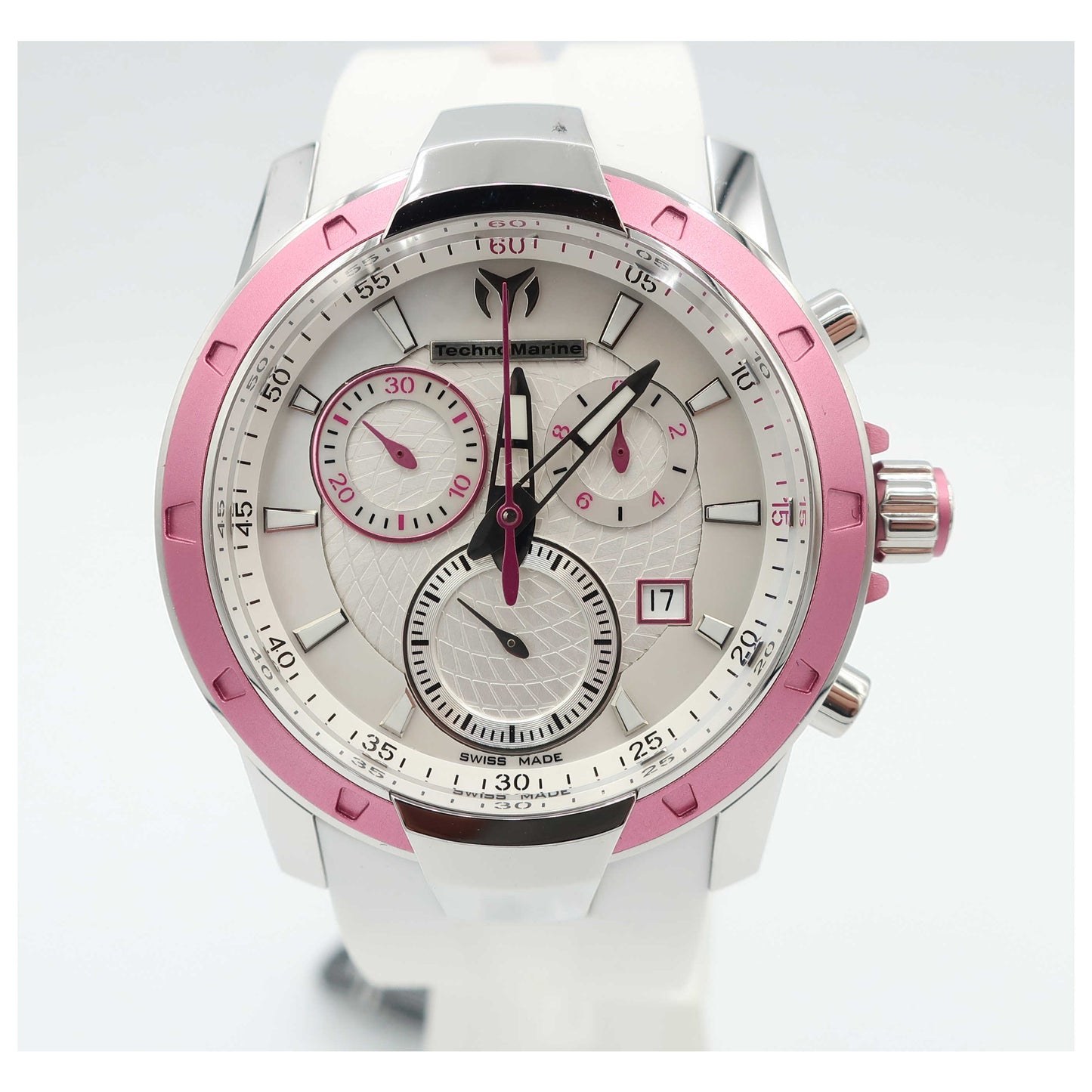 Front view of TechnoMarine UF6 Women's Swiss Quartz (Battery-Powered) Watch 610001-SD