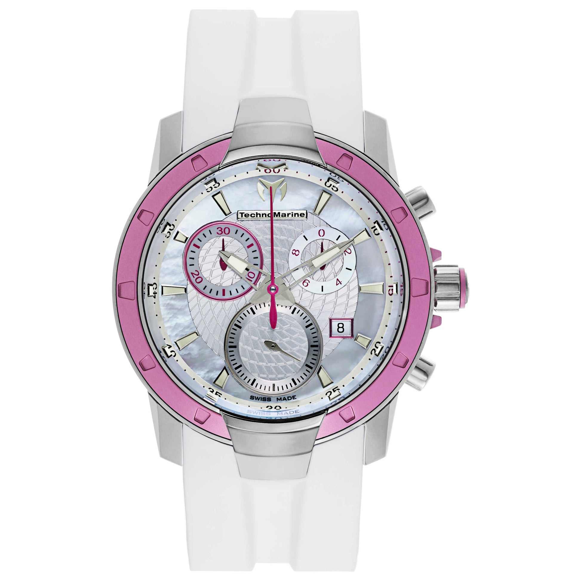 Front view of TechnoMarine UF6 Women's Swiss Quartz (Battery-Powered) Watch 610001