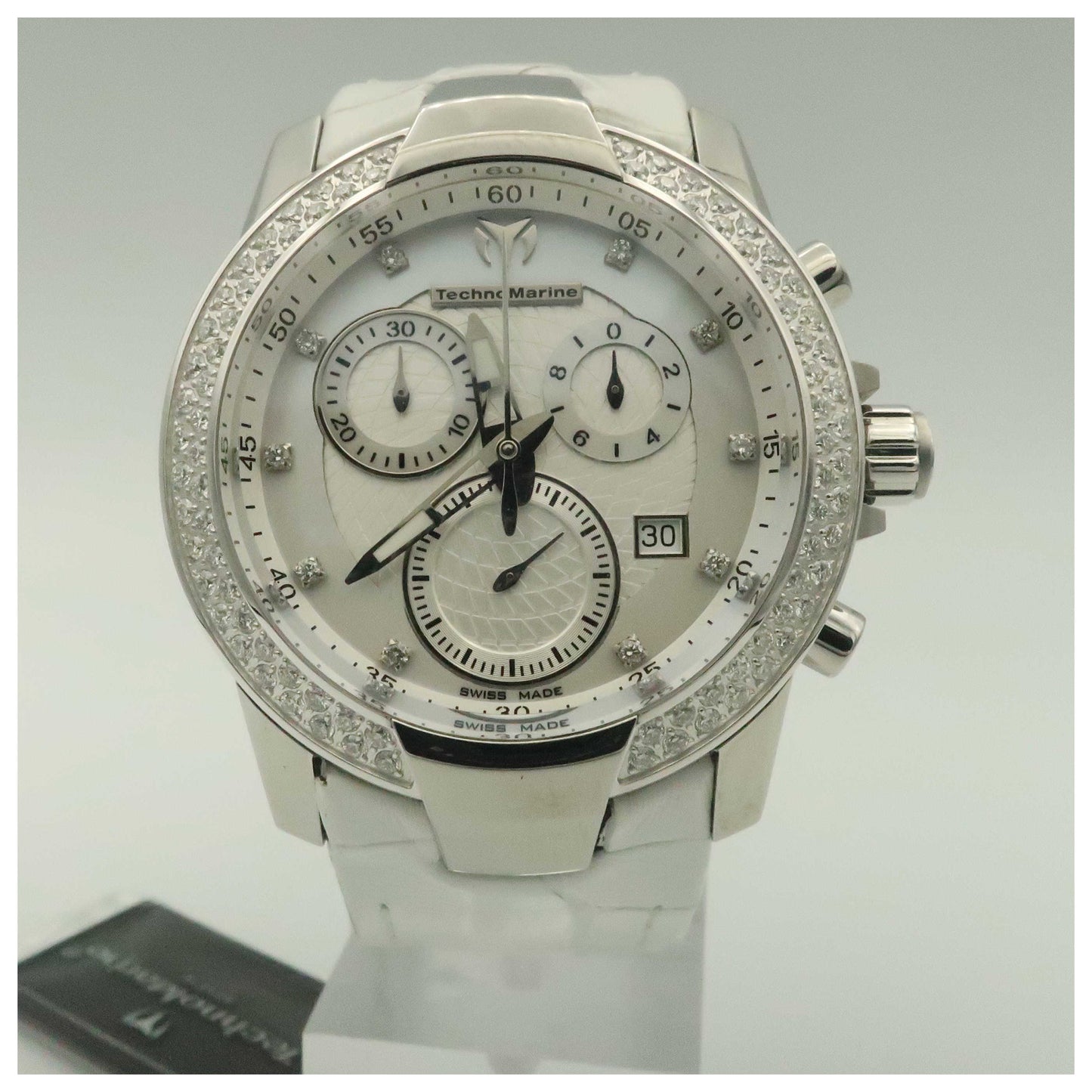 Front view of TechnoMarine UF6 Women's Swiss Quartz (Battery-Powered) Watch 610004-SDV