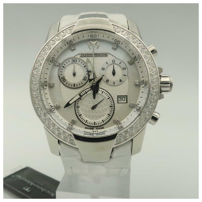 Front view of TechnoMarine UF6 Women's Swiss Quartz (Battery-Powered) Watch 610004-SDV