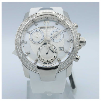 Front view of TechnoMarine UF6 Women's Swiss Quartz (Battery-Powered) Watch 610004-SD