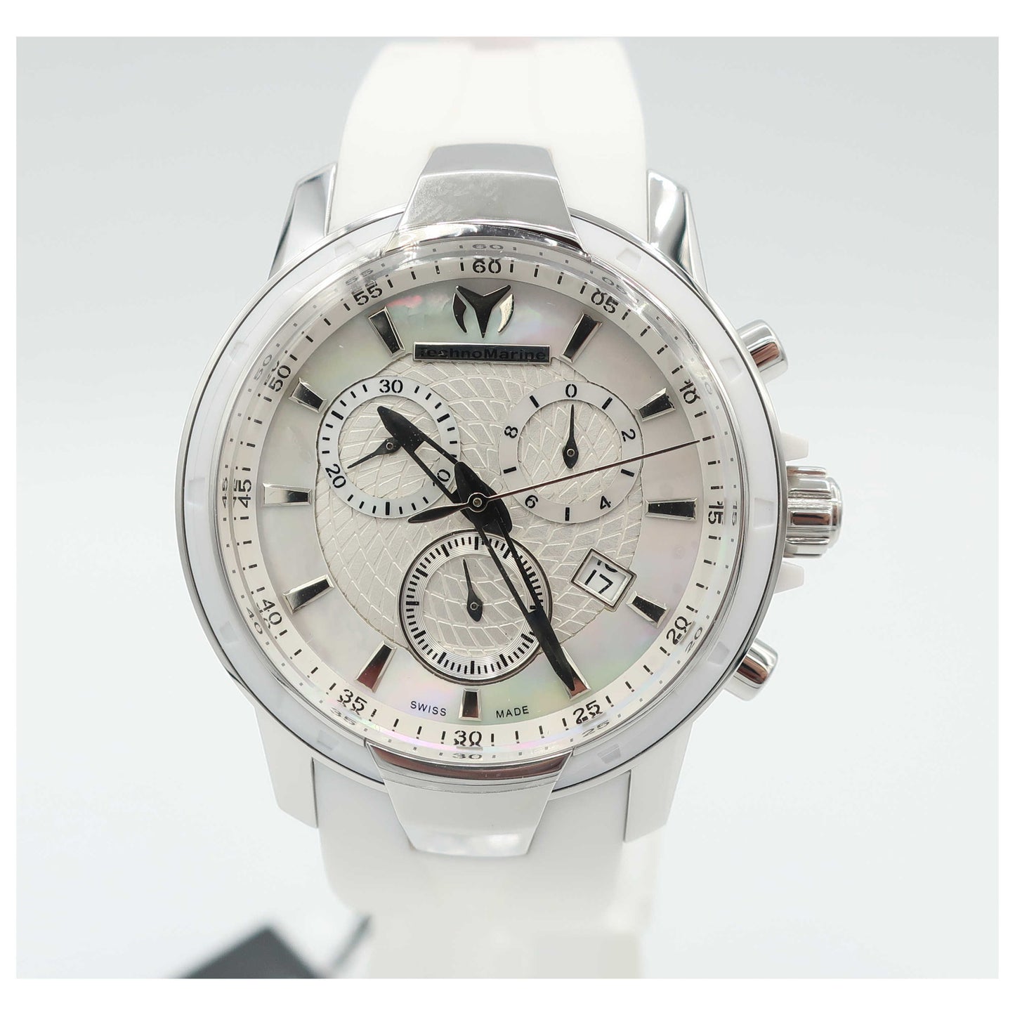 Front view of TechnoMarine UF6 Women's Swiss Quartz (Battery-Powered) Watch 610007-SD