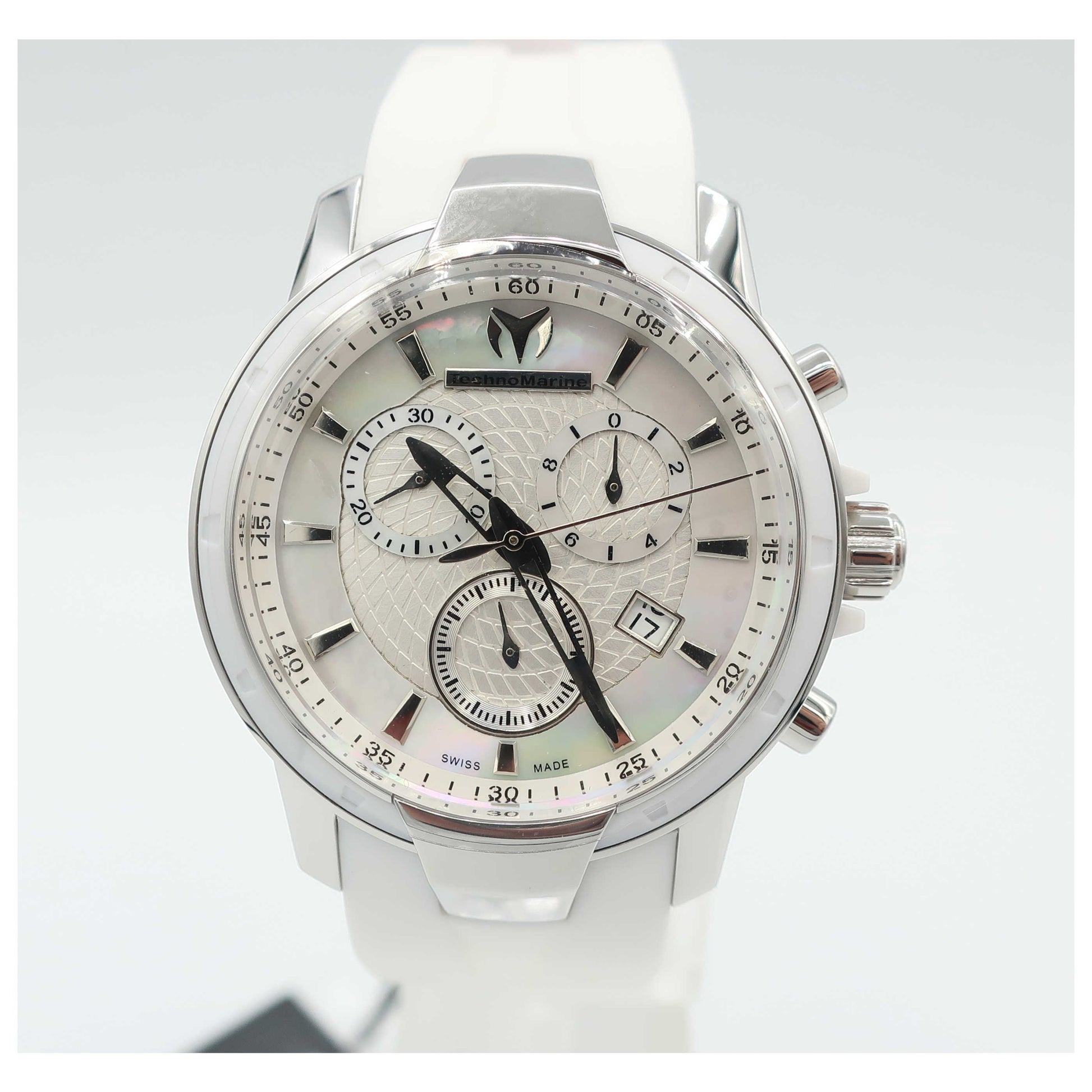 Front view of TechnoMarine UF6 Women's Swiss Quartz (Battery-Powered) Watch 610007-SD