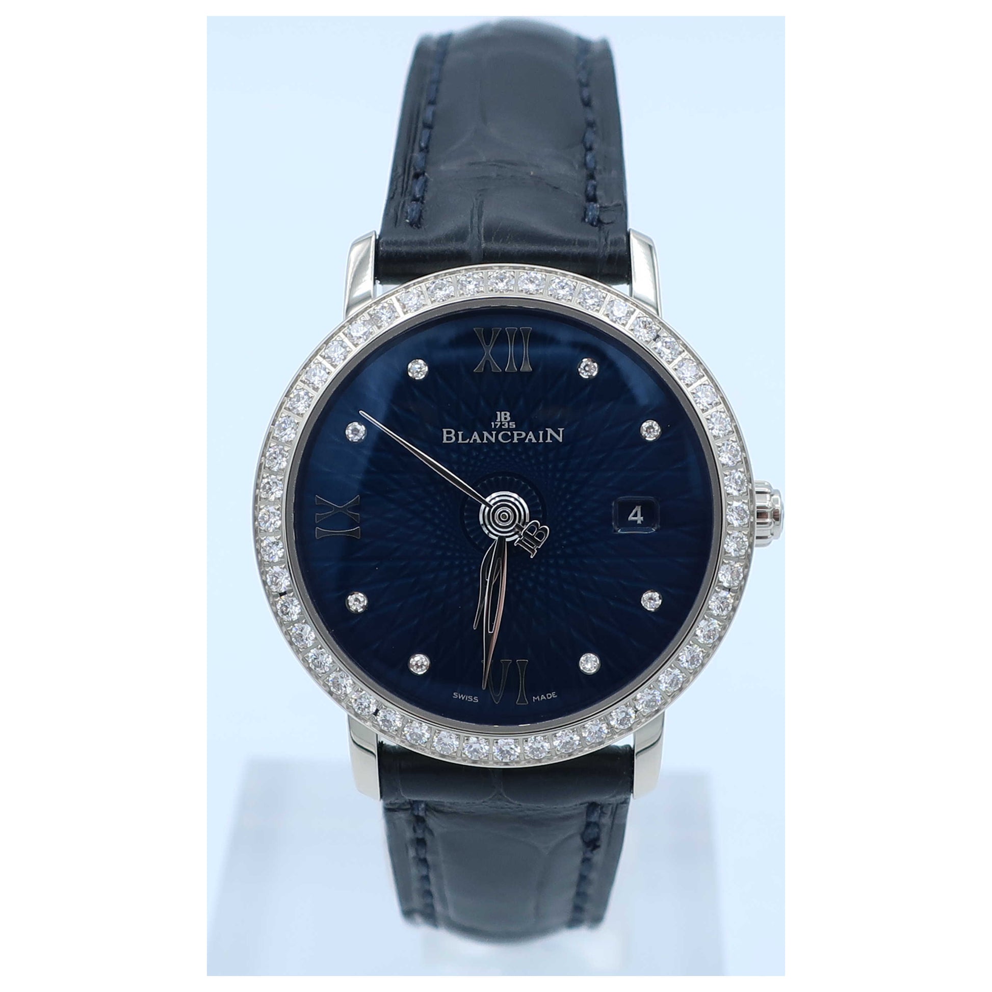 Front view of Blancpain Women Women's Automatic Watch 6102C-1929-55A-SD