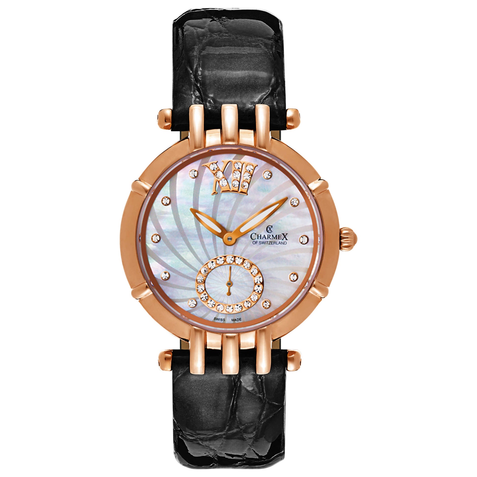 Front view of Charmex Pisa Women's Swiss Quartz (Battery-Powered) Watch 6126