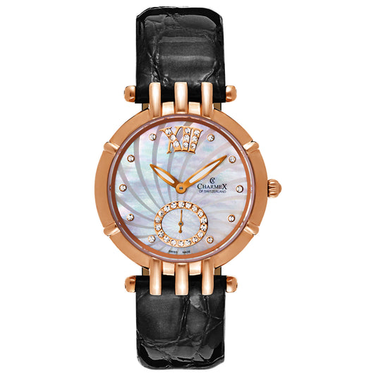 Front view of Charmex Pisa Women's Swiss Quartz (Battery-Powered) Watch 6126