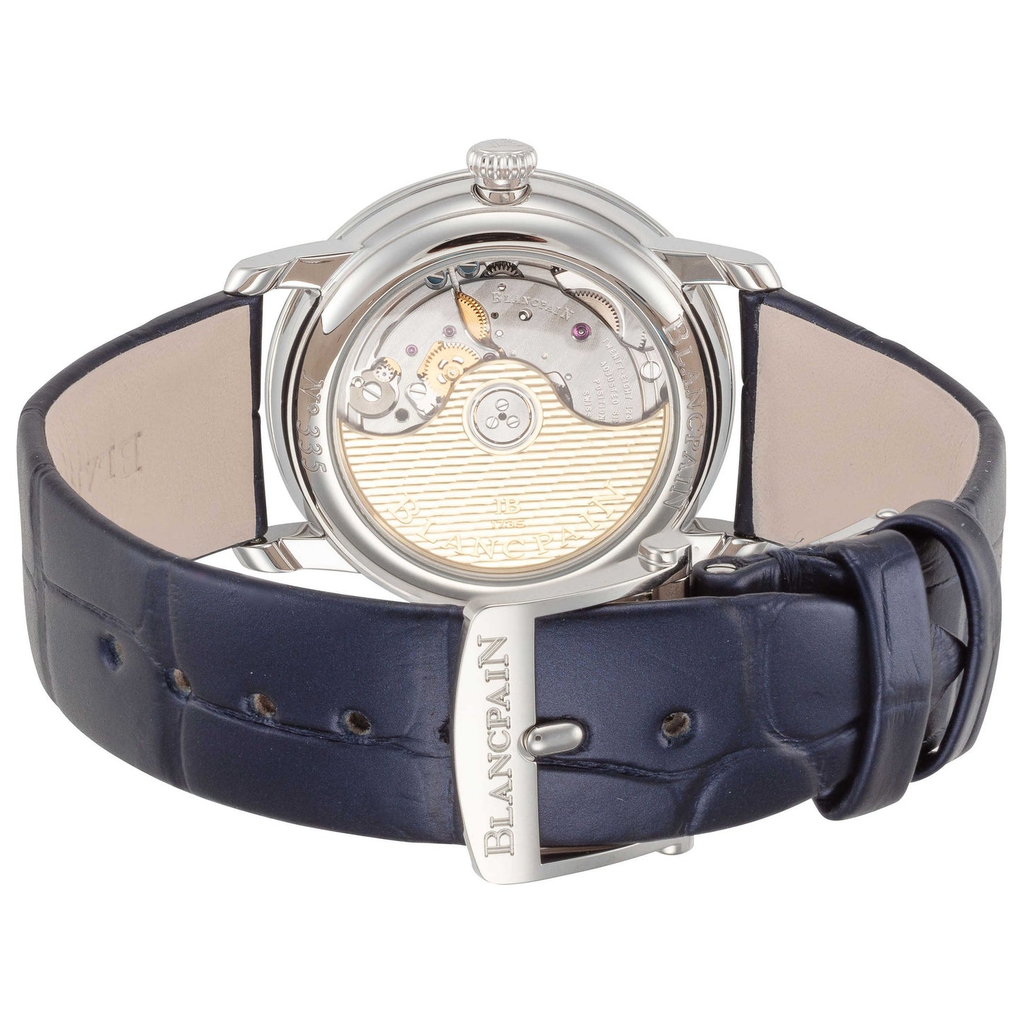 Back view of Blancpain Villeret Women's Automatic Watch 6127-1127-55B