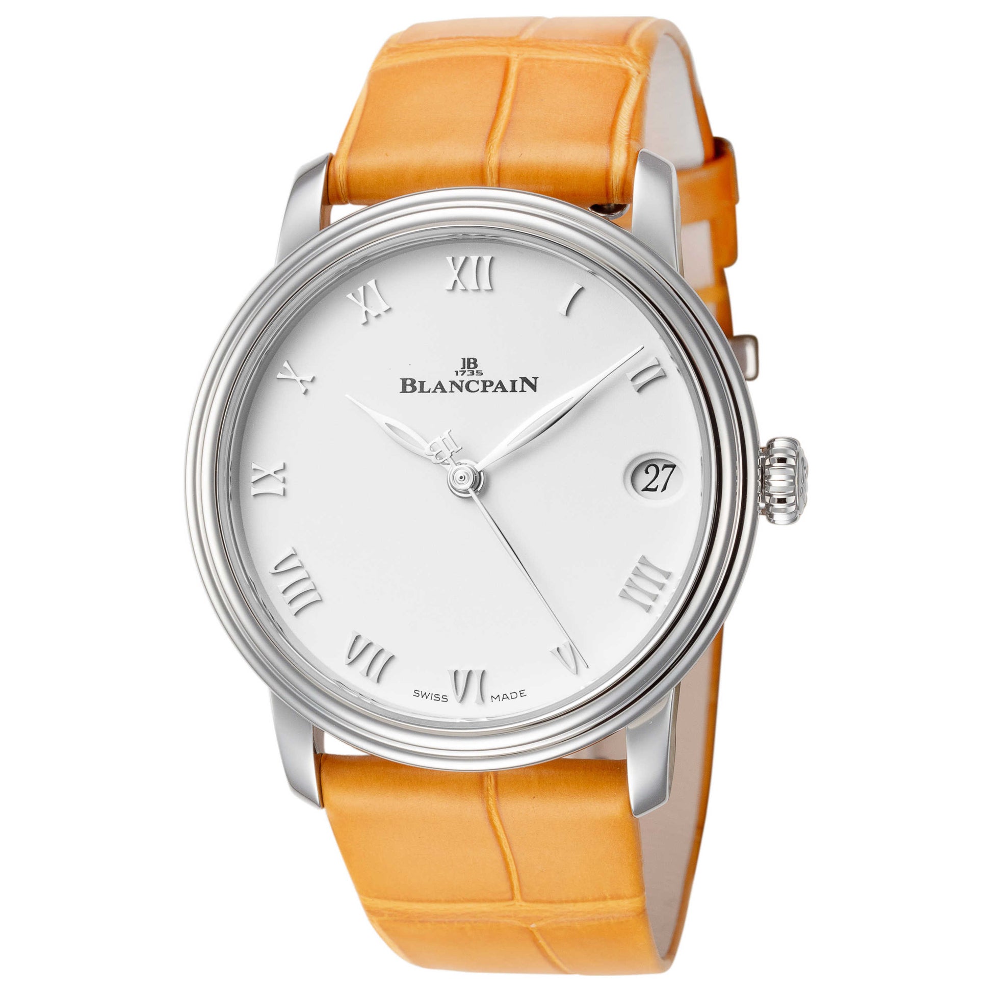 Front view of Blancpain Villeret Women's Automatic Watch 6127-1127-95A