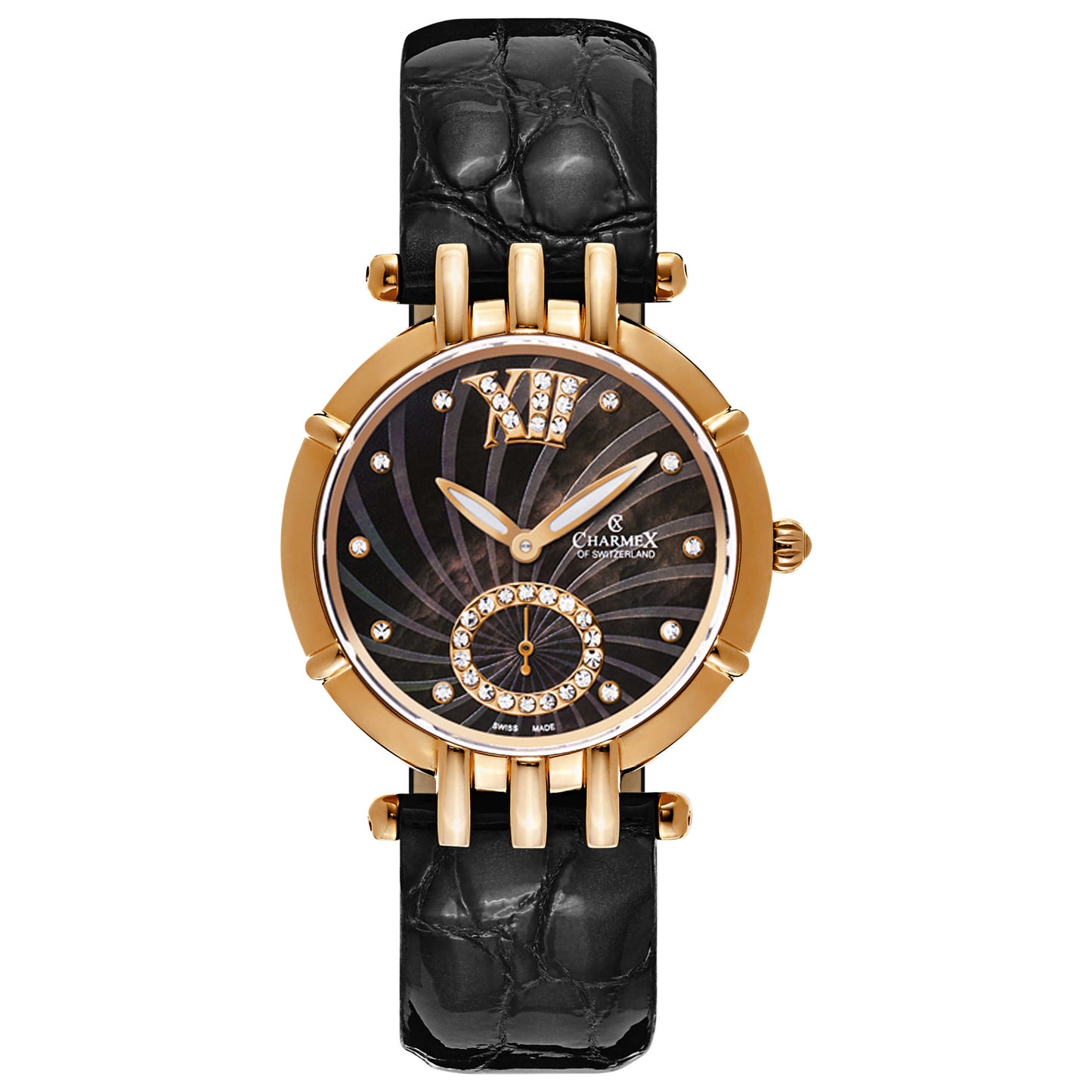 Front view of Charmex Pisa Women's Swiss Quartz (Battery-Powered) Watch 6127