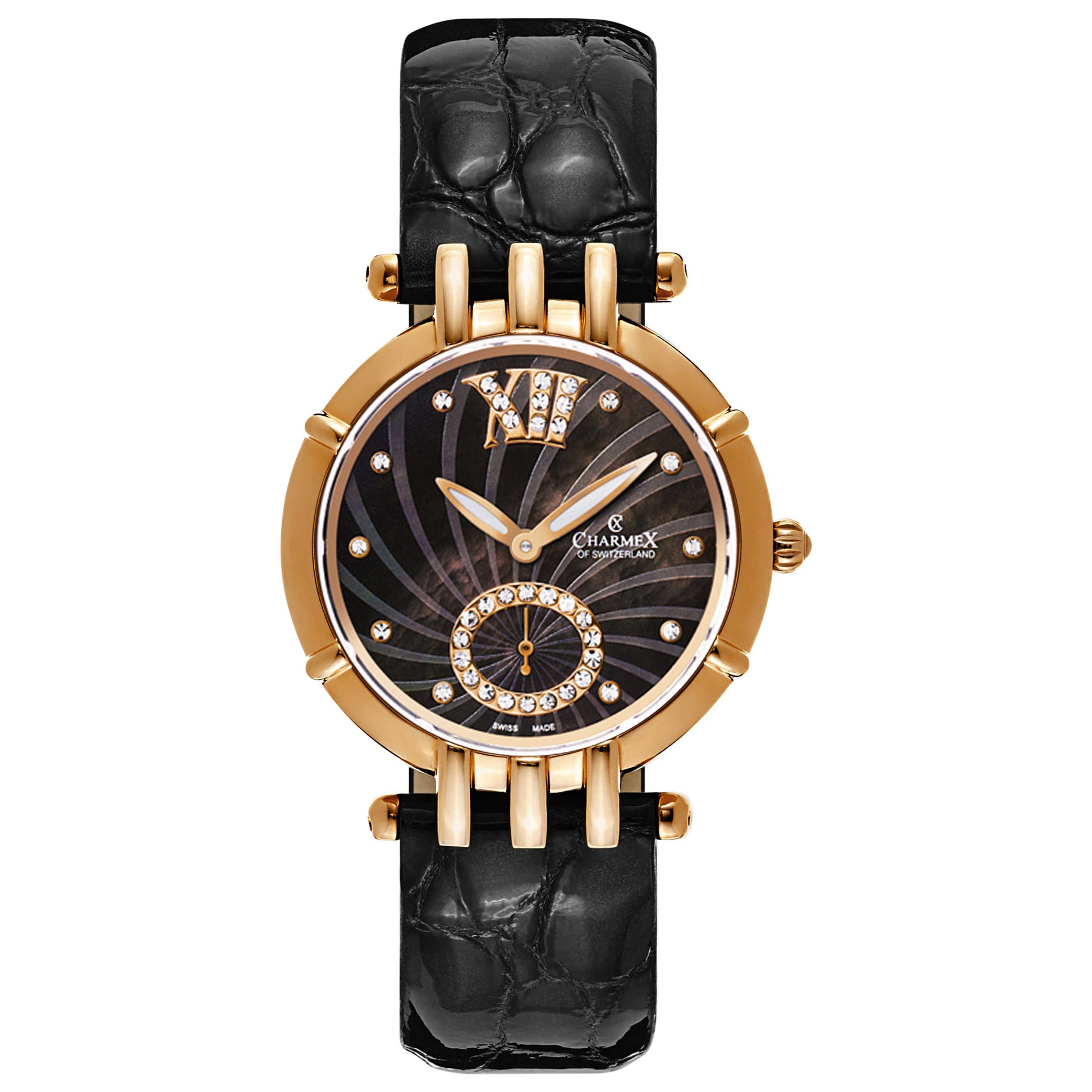 Front view of Charmex Pisa Women's Swiss Quartz (Battery-Powered) Watch 6127