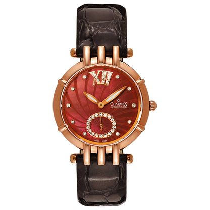 Front view of Charmex Pisa Women's Swiss Quartz (Battery-Powered) Watch 6128