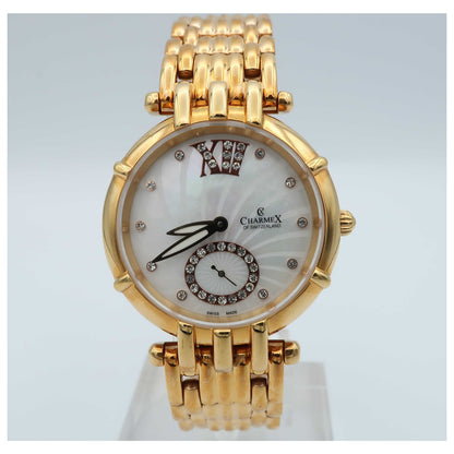 Front view of Charmex Pisa Women's Swiss Quartz (Battery-Powered) Watch 6130-SDV