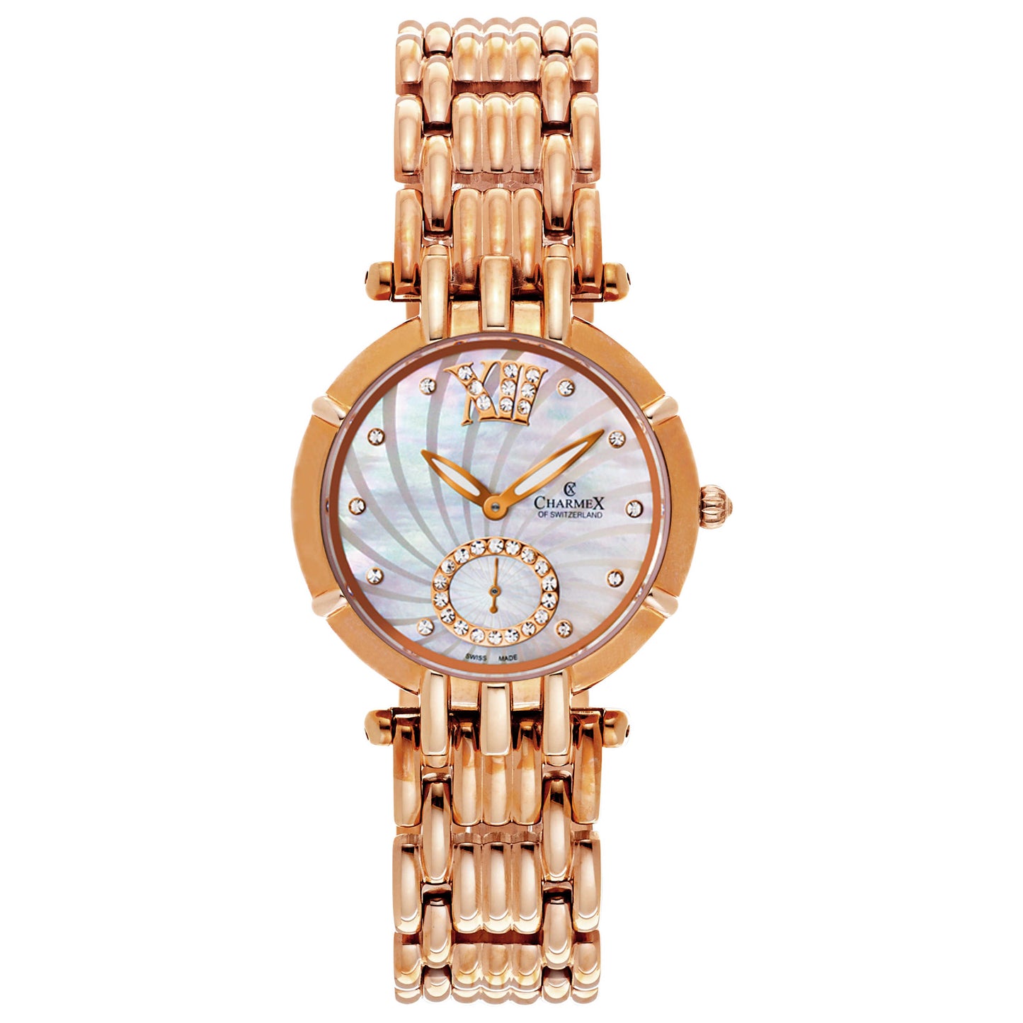 Front view of Charmex Pisa Women's Swiss Quartz (Battery-Powered) Watch 6130