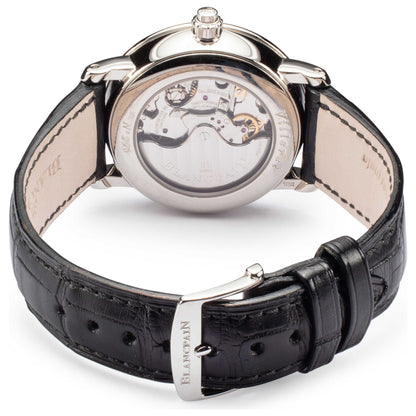 Back view of Blancpain Villeret Men's Automatic Watch 6185-1127-55A