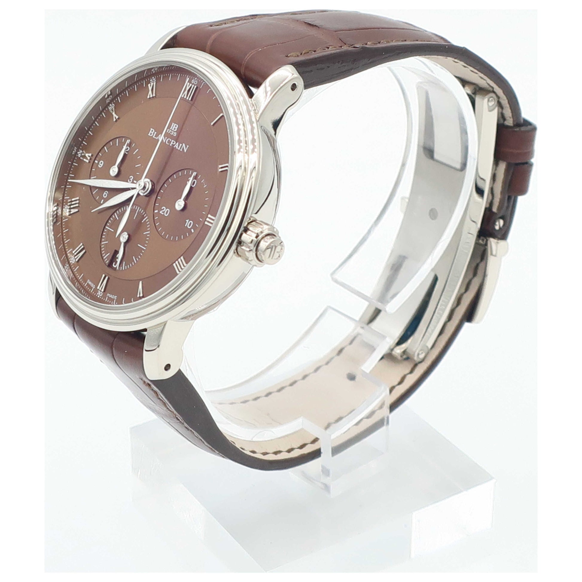 Blancpain Villeret Men's Automatic Watch 6185-1546-55B-SD - Image #4