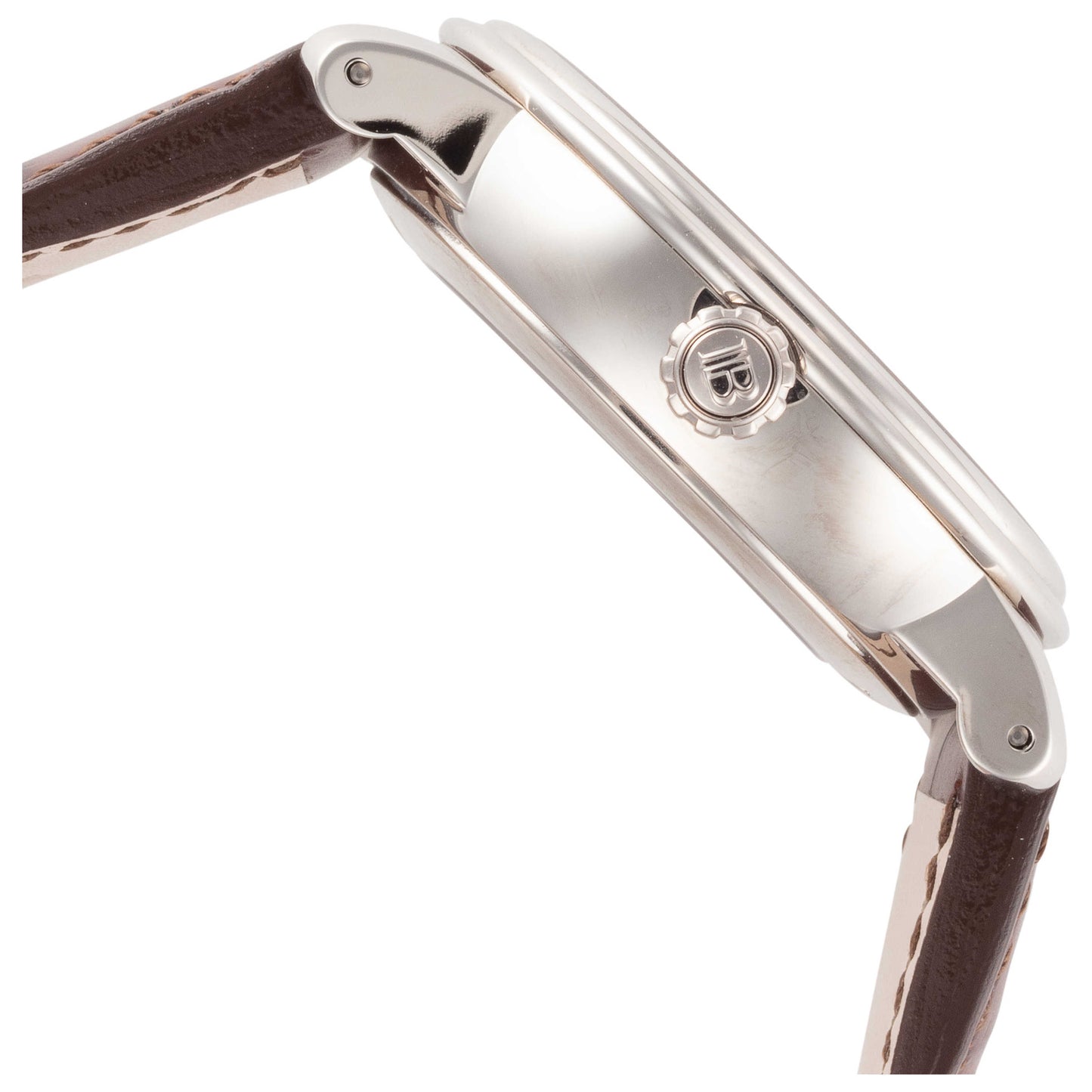 Right view of Blancpain Villeret Single Push Men's Automatic Watch 6185-1546-55B