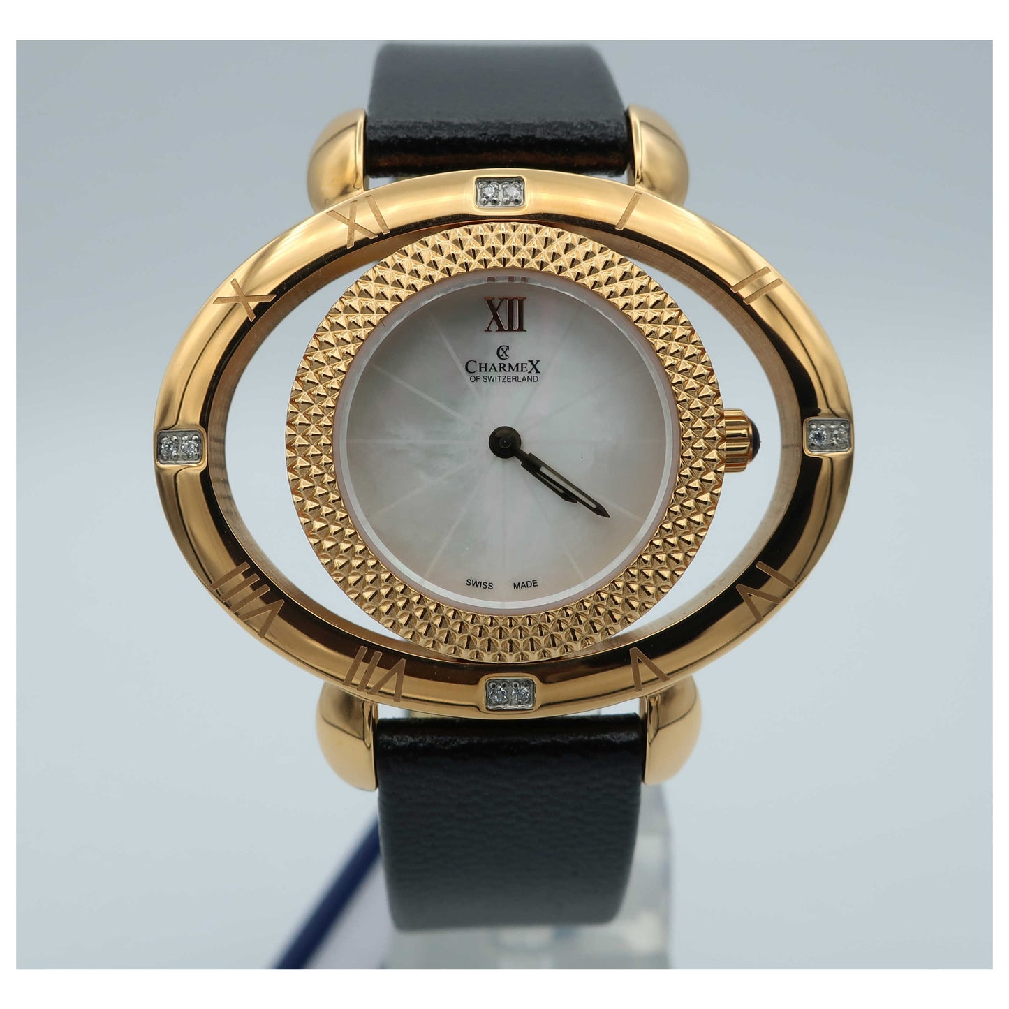 Front view of Charmex Florence Women's Swiss Quartz (Battery-Powered) Watch 6186-SD