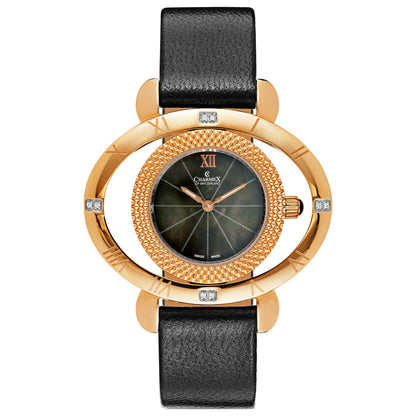 Front view of Charmex Florence Women's Swiss Quartz (Battery-Powered) Watch 6187