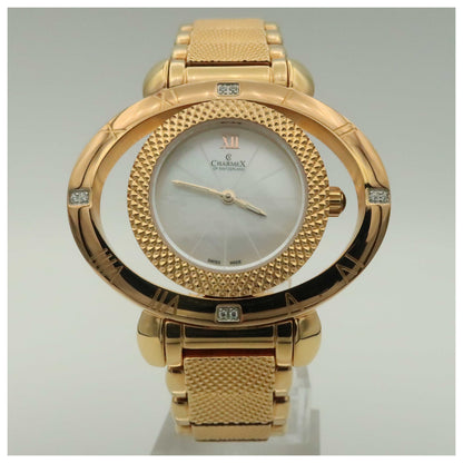 Front view of Charmex Florence Women's Swiss Quartz (Battery-Powered) Watch 6190-PO