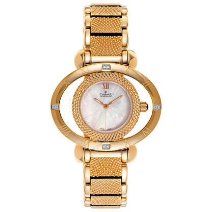 Front view of Charmex Florence Women's Swiss Quartz (Battery-Powered) Watch 6190