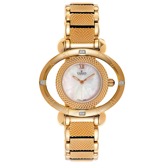 Front view of Charmex Florence Women's Swiss Quartz (Battery-Powered) Watch 6190