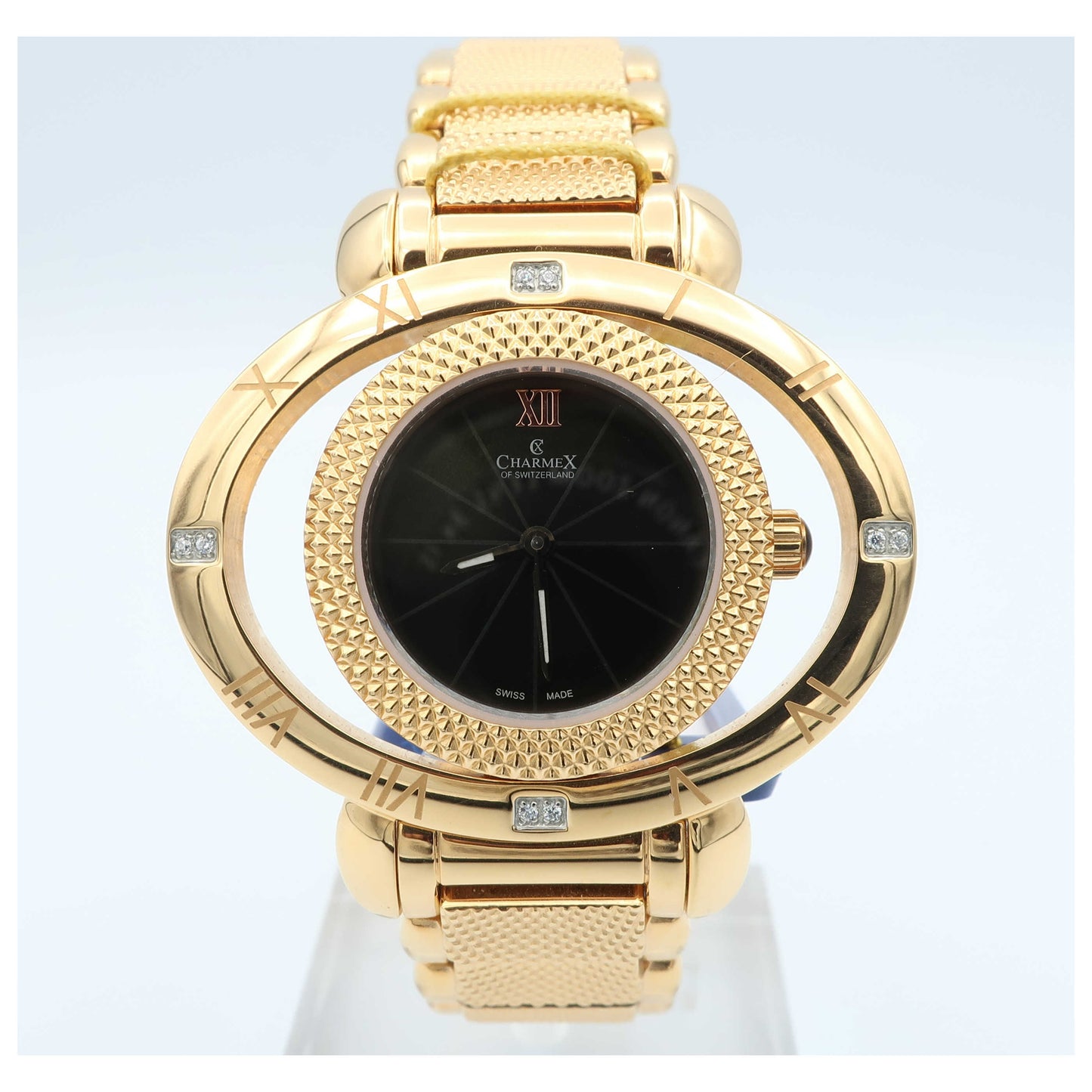 Front view of Charmex Florence Women's Swiss Quartz (Battery-Powered) Watch 6191-SDV