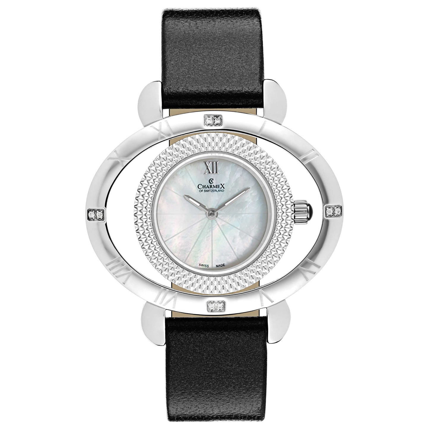 Front view of Charmex Florence Women's Swiss Quartz (Battery-Powered) Watch 6196