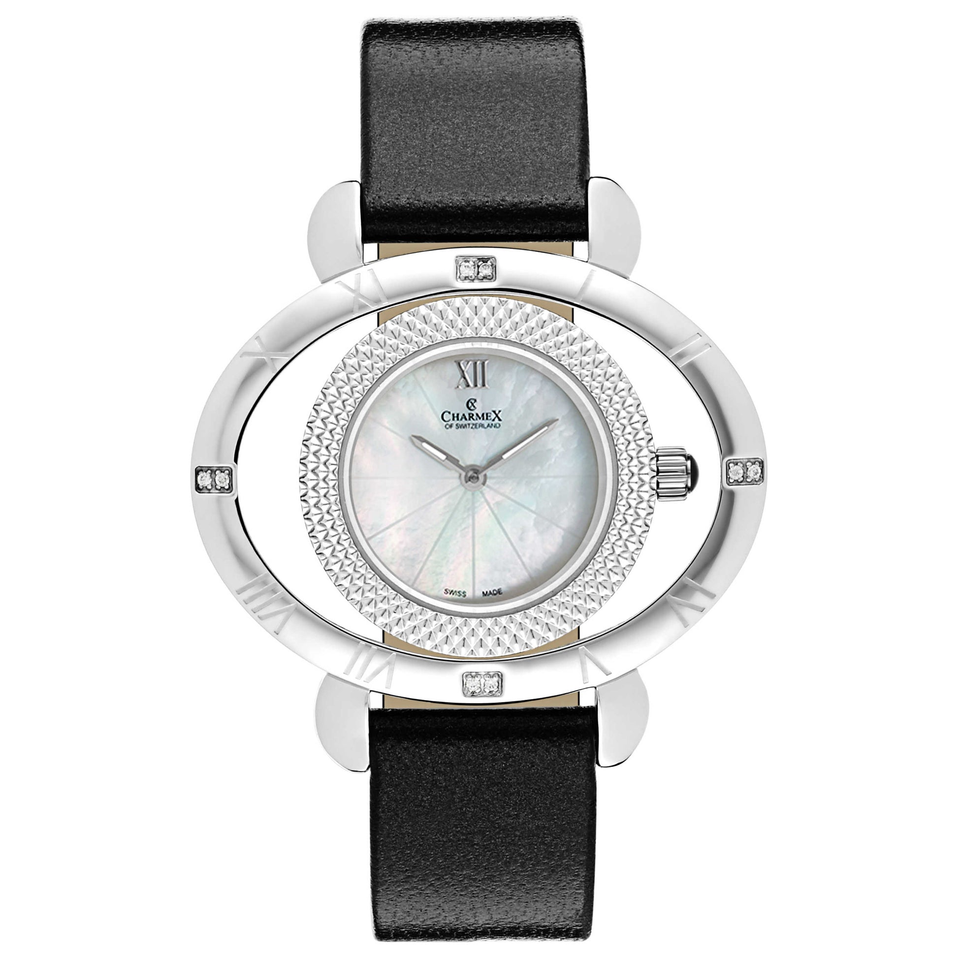 Front view of Charmex Florence Women's Swiss Quartz (Battery-Powered) Watch 6196