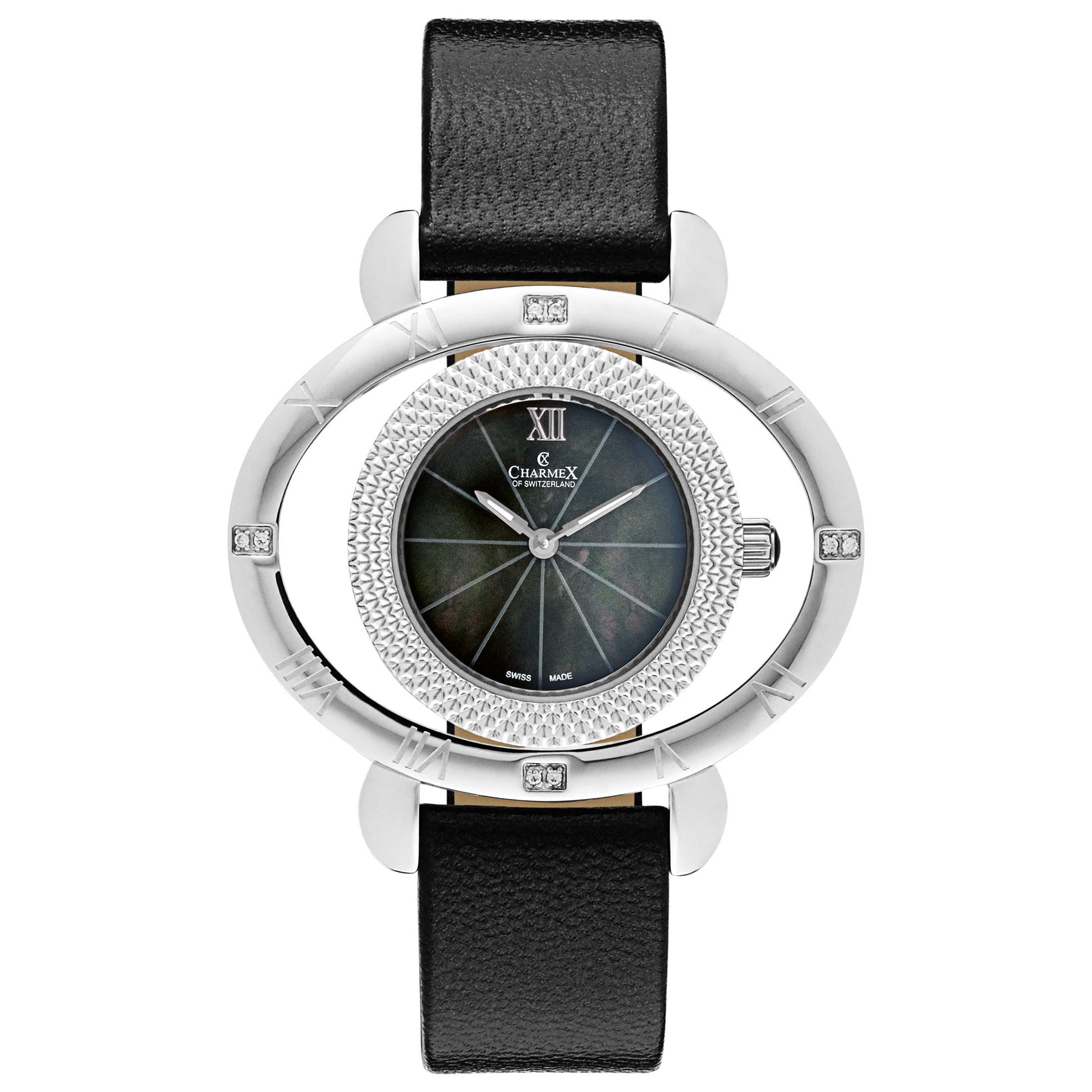 Front view of Charmex Florence Women's Swiss Quartz (Battery-Powered) Watch 6197