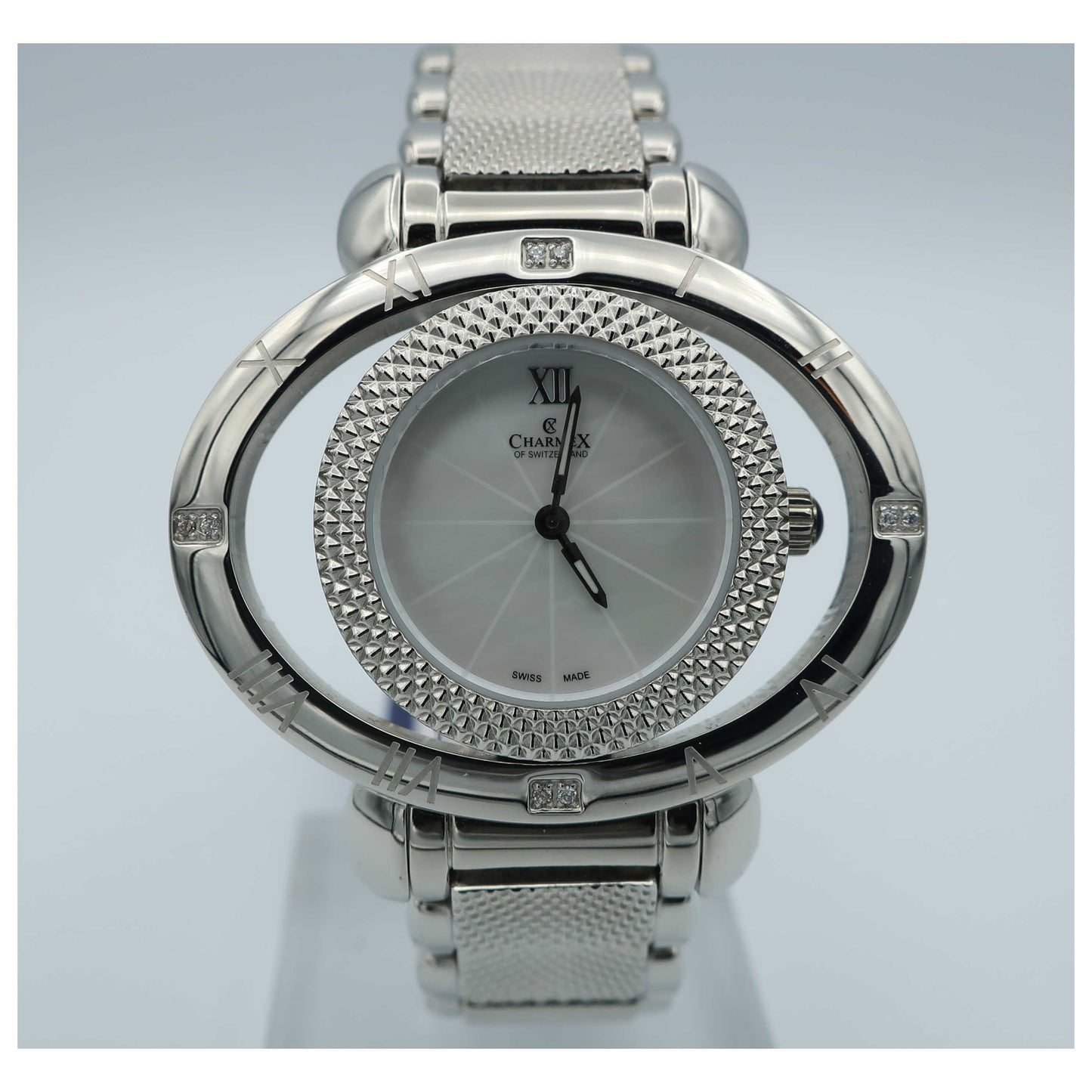 Front view of Charmex Florence Women's Swiss Quartz (Battery-Powered) Watch 6200-SD