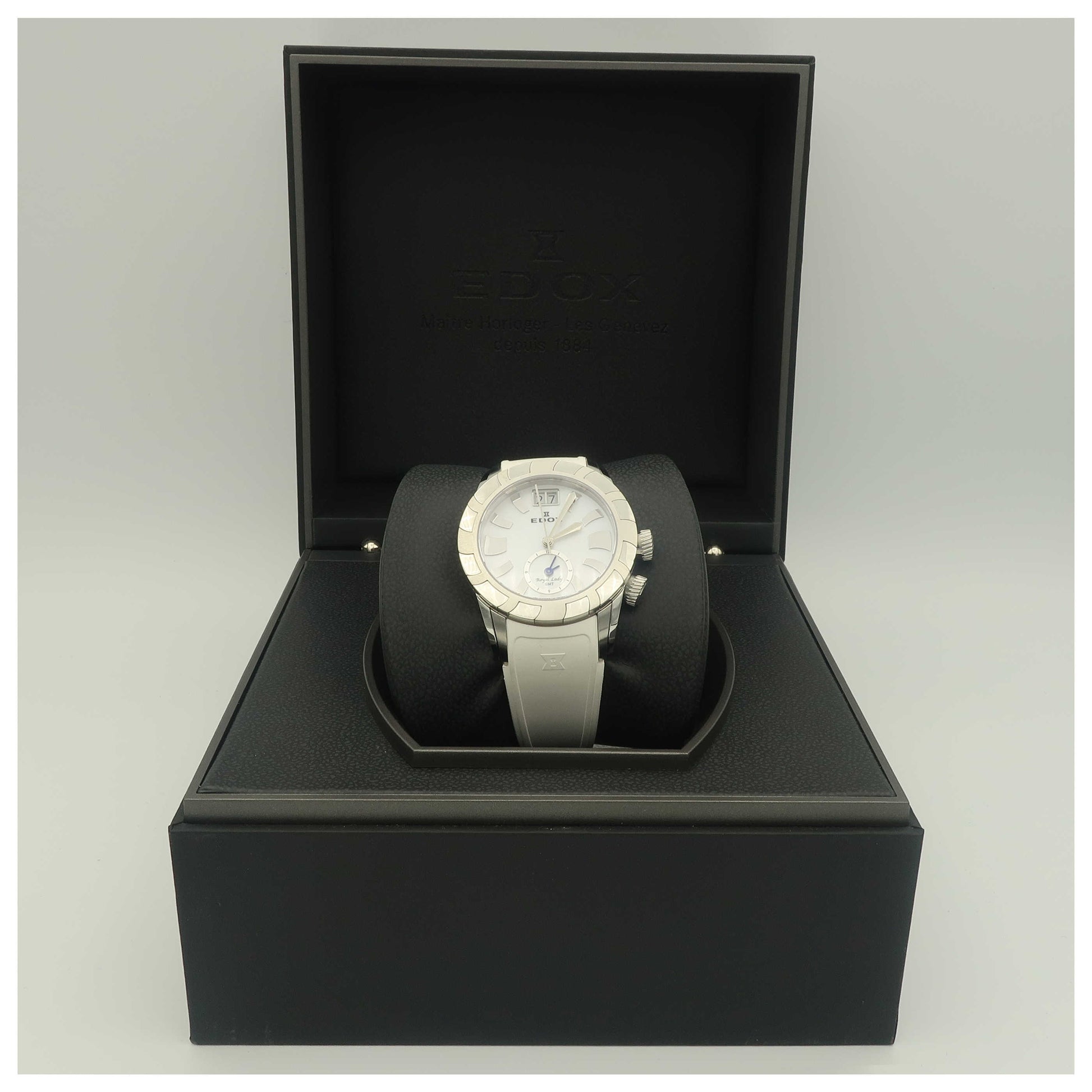 Edox Royal Lady Women's Swiss Quartz (Battery-Powered) Watch 62005-3-NAIN-SDV - Image #6